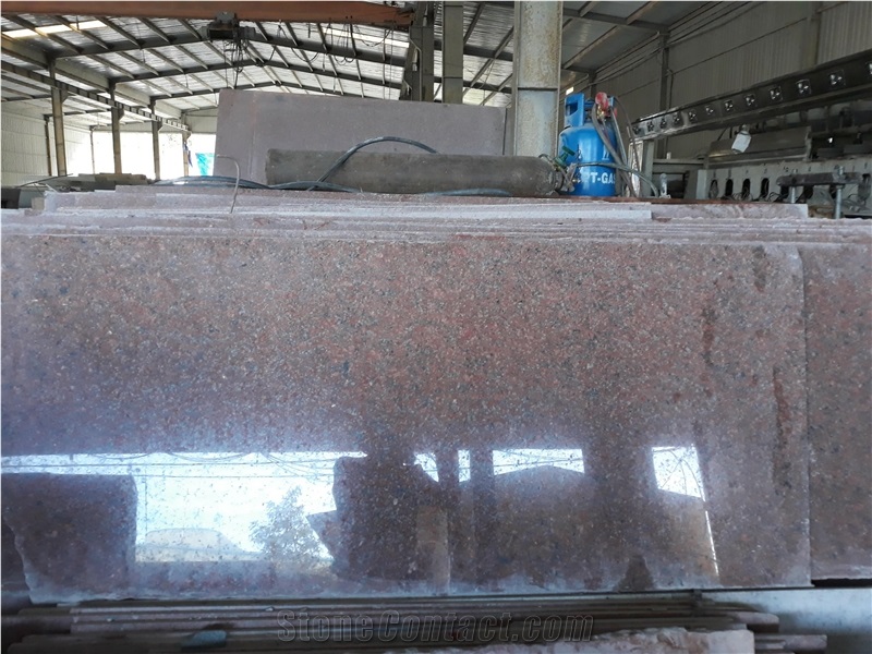 Bd Red Granite Slab