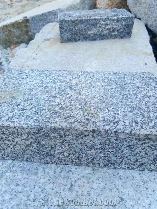 Black Granite Cube Stone
