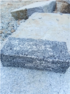 Black Granite Cube Stone