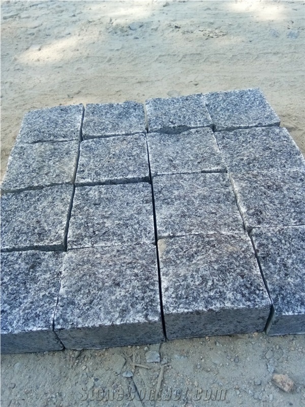 Black Granite Cube Stone