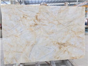 Golden Vein Onyx Backlight Book Match