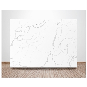 Artificial Stone Slab White Engineered Quartz