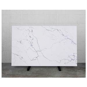 Artificial Stone Slab White Engineered Quartz