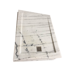 Guangxi White Marble Shower Tray