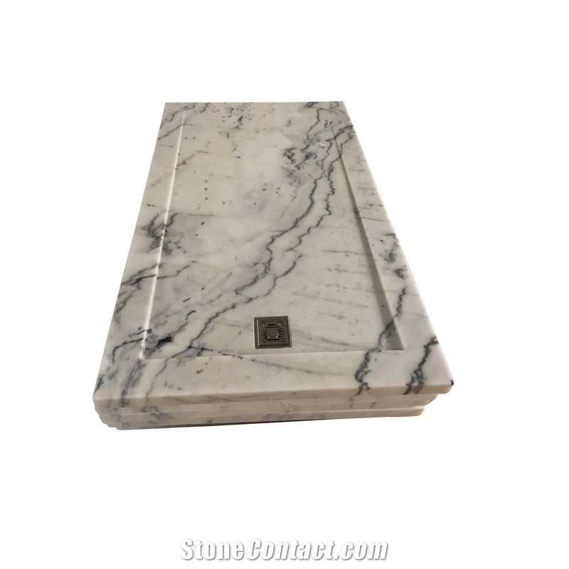 Guangxi White Shower Tray Bathroom