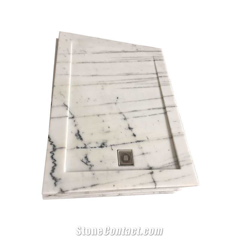 Guangxi White Shower Tray Bathroom