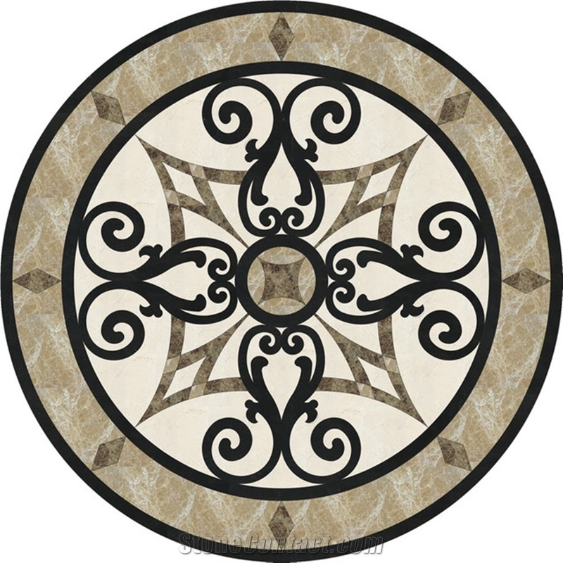 Italian Marble Water Jet Border Designs on Sale