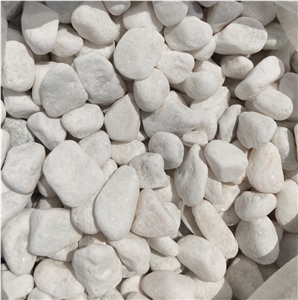 Beautiful Decorative Snow White Pebble for Garden