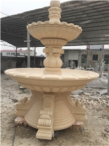 Marble Garden Water Fountain Features