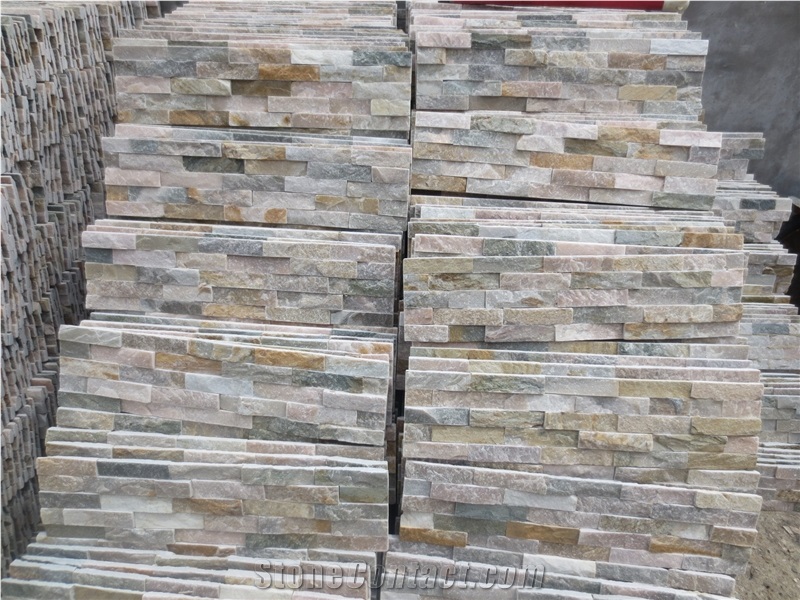 Natural Stone P014 Slate Ledge Stone Tiles