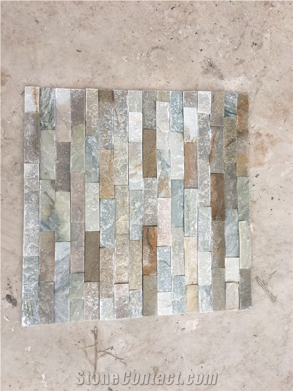 Natural Stone P014 Slate Ledge Stone Tiles
