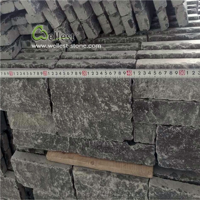 Black Limestone Outside Wall Cladding Panels