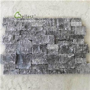 Black Limestone Outside Wall Cladding Panels