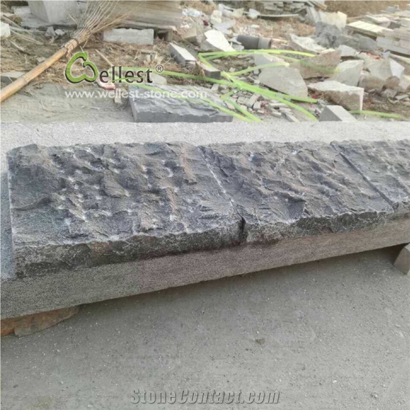 Black Limestone Wall Caps Pier Caps Coping Tiles
