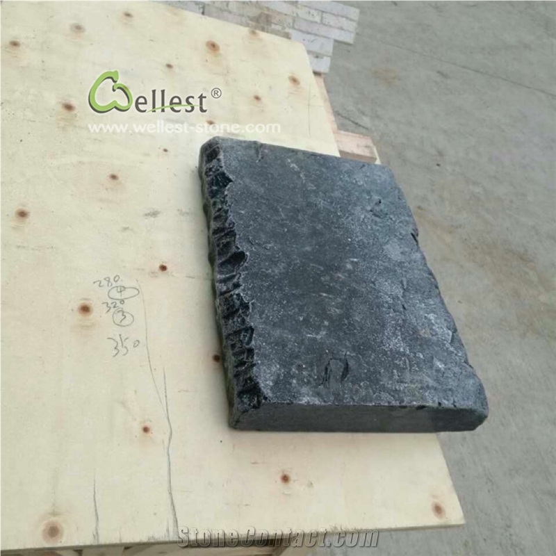 Black Limestone Wall Caps Pier Caps Coping Tiles