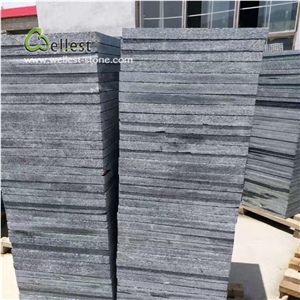 Black Quartzite Patio Pool Paving Stone Tiles