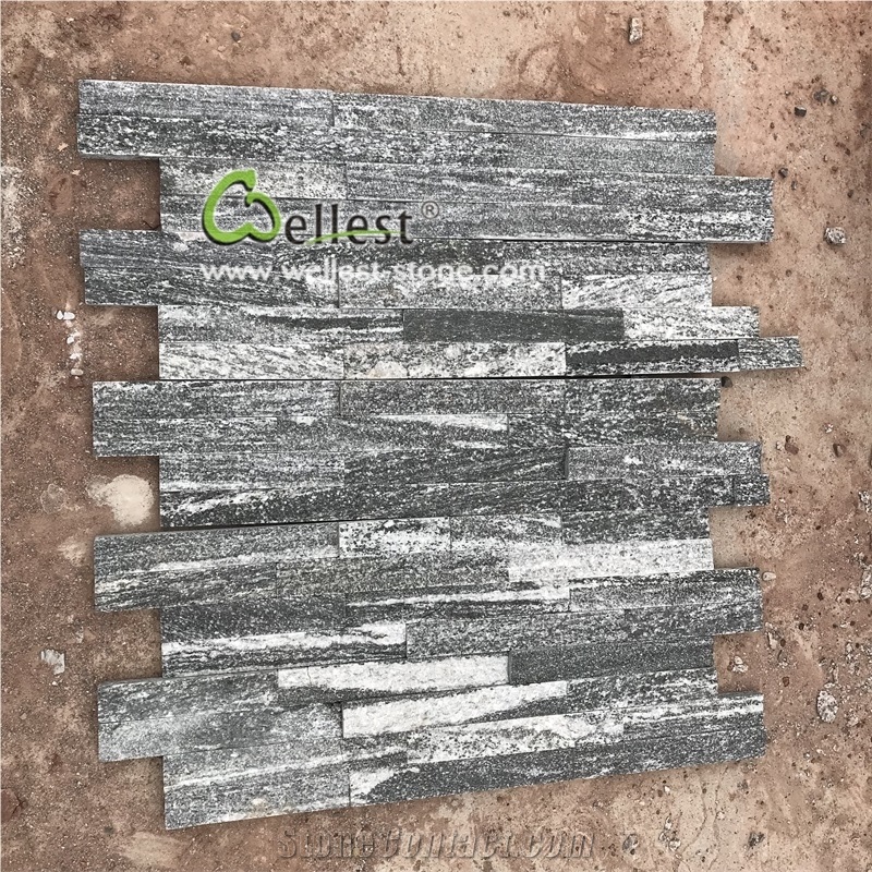 Grey Granite Wall Cladding Ledge Stone Veneer