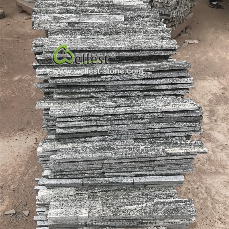 Grey Granite Wall Cladding Ledge Stone Veneer