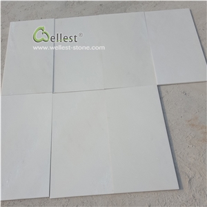 Honed Super White Quartzite Flooring Tiles