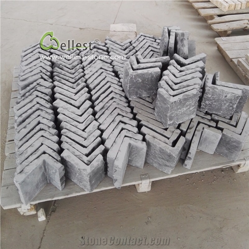 Limestone Wall Stone Corner and Flat Tiles