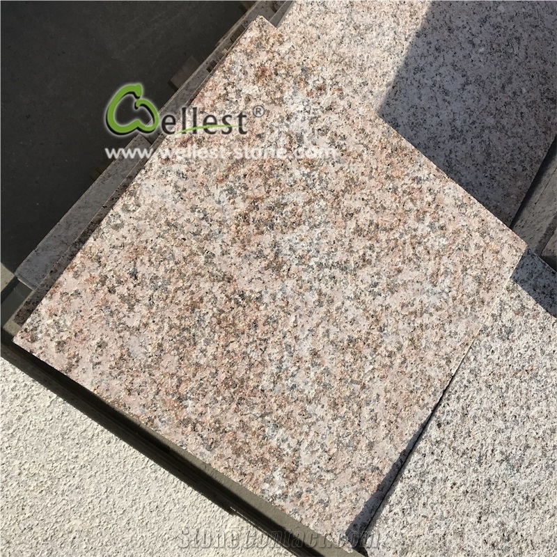 Rustic Yellow Granite Driveway Paving Stone