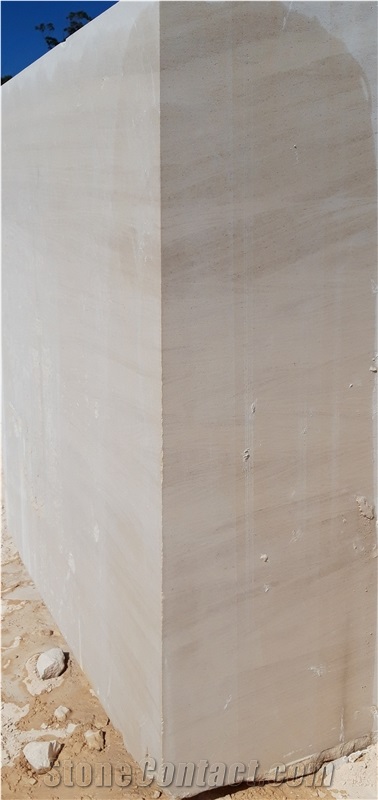 Moca Cream Limestone Block, Portugal Beige Limestone Blocks