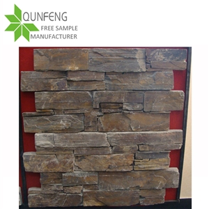 China Ledger Wall Panel Slate Stacked Stone Veneer