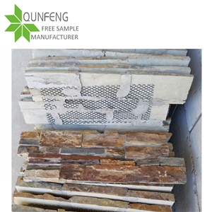 China Ledger Wall Panel Slate Stacked Stone Veneer