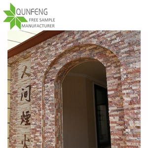 China Marble Wall Panel Split Face Culture Stone