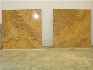 Jordan Gold Travertine Slabs & Tiles