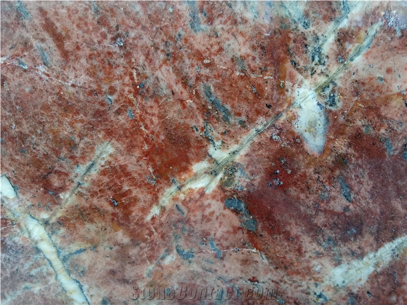 Volcano Red Marble Slabs, Tiles