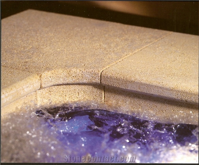 Limestone Pool Coping