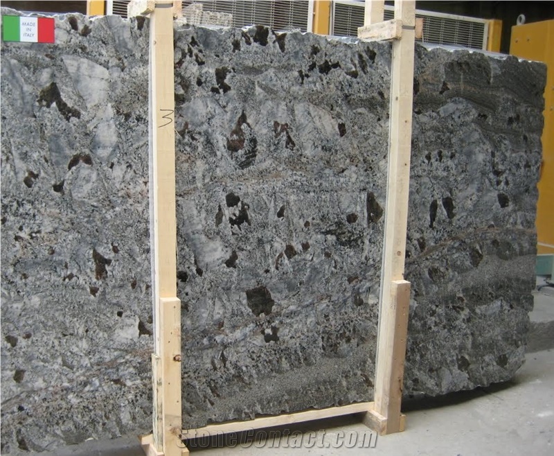 Blue Araras Slabs, Azul Araras Granite Slabs