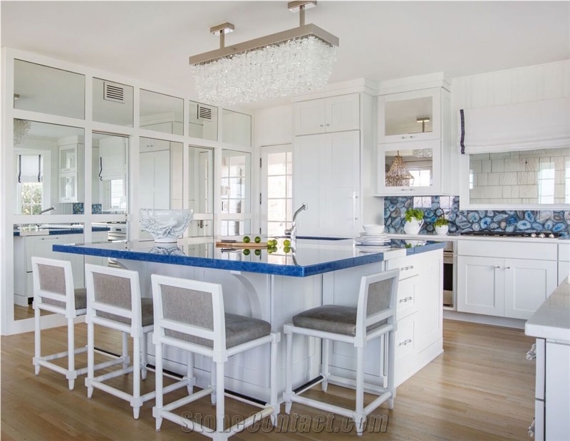 Furniture Gemstone Agate Kitchen Backsplash Tiles Wall