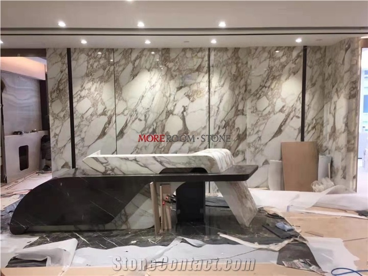 White Calacatta Gold Marble Price Wall Tiles