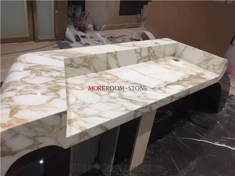White Calacatta Gold Marble Price Wall Tiles