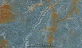 Blue Jade Onyx Polished Antique Wall Tiles Slabs