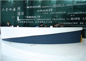 Elegant Reception Countertop Nano Crystal Stone