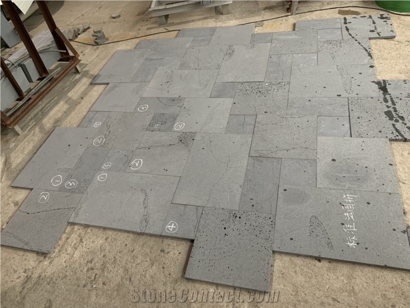 Black Bluestone Grit 400 Paver