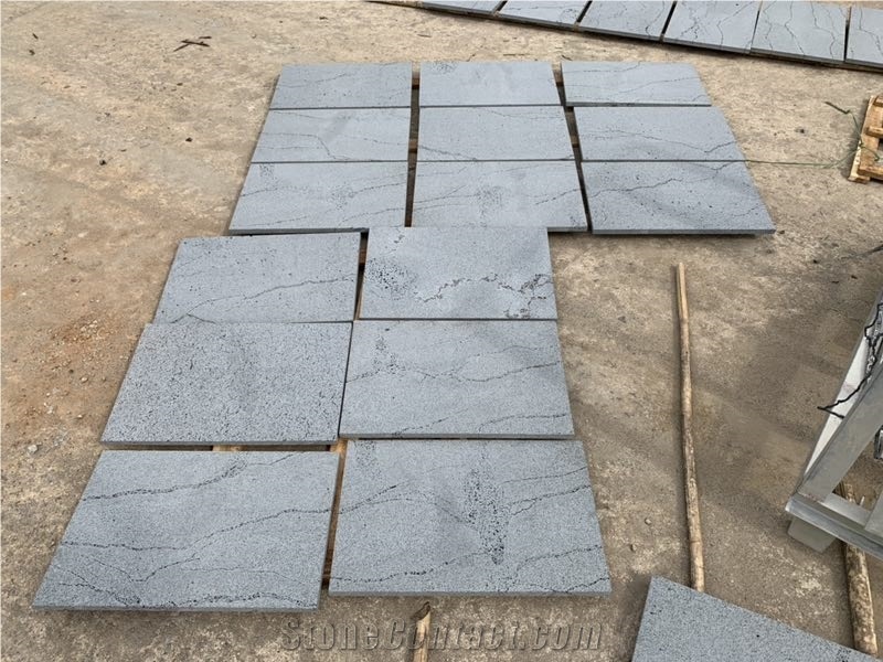 Black Bluestone Grit 400 Paver