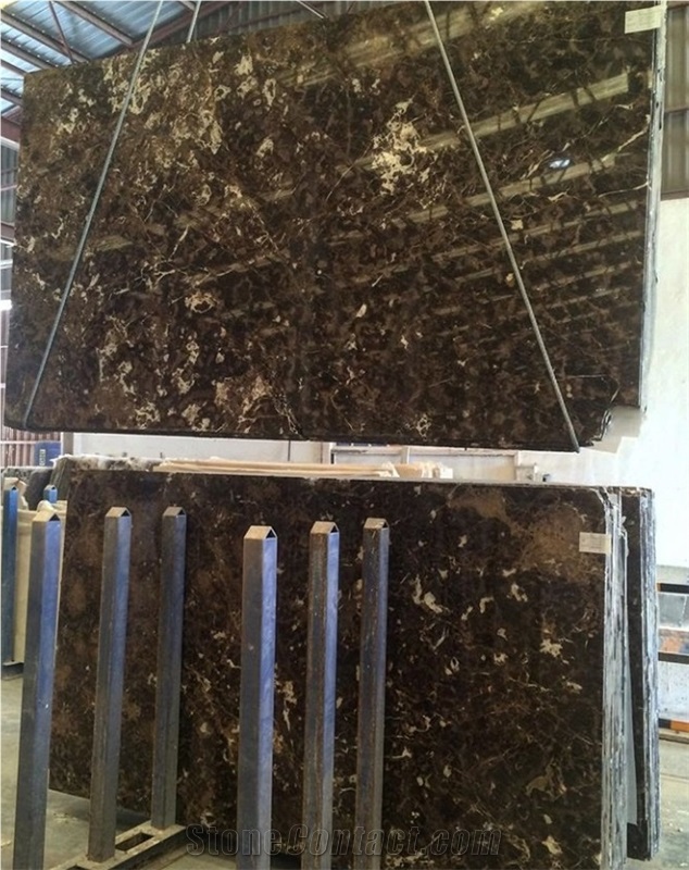 Dark Emperador Marble Slabs