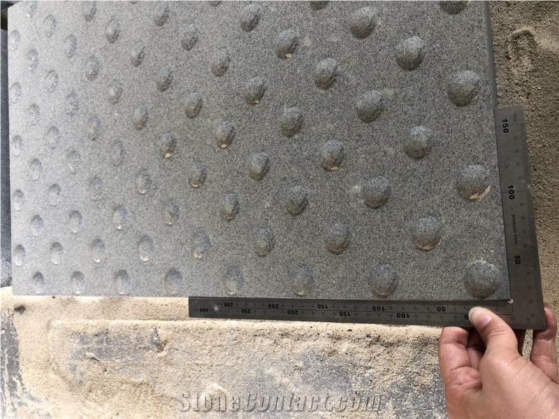 Black Basalt Blind Paving Stone Tactile