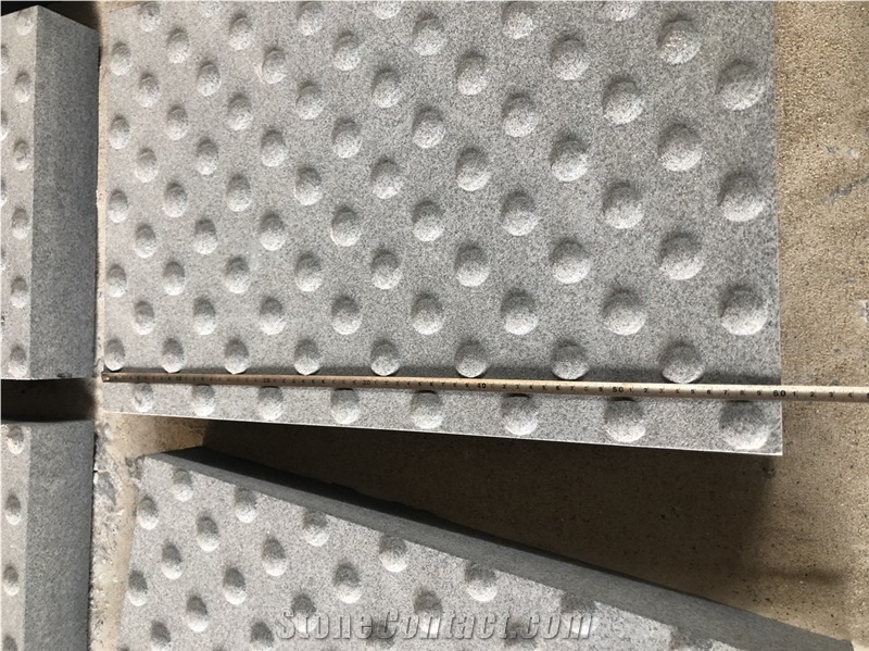 Black Basalt Blind Paving Stone Tactile