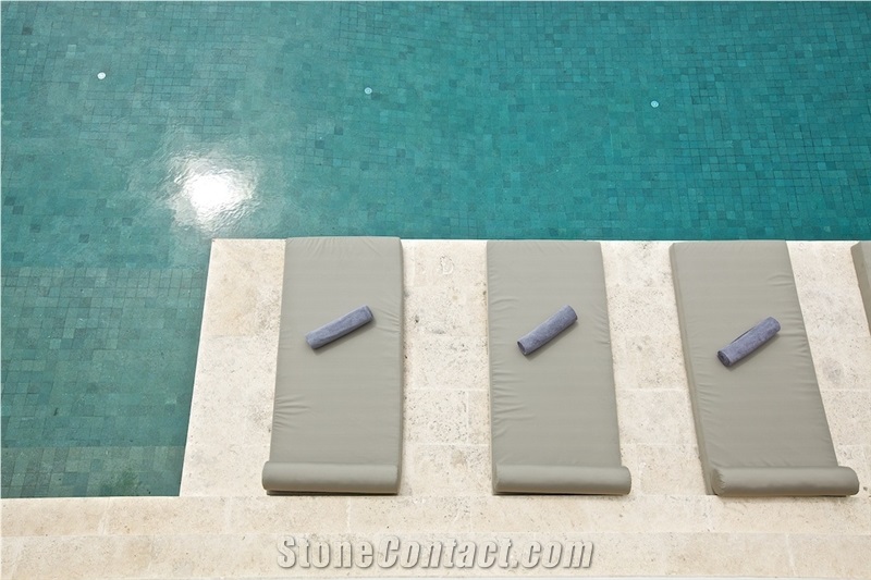 Sukabumi Green Stone Pool Tiles