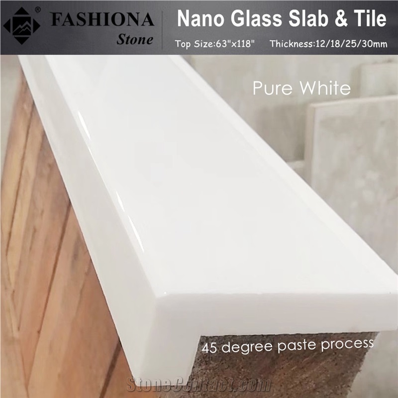 Crystallized Glass Stone Window Sills