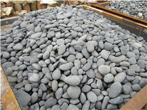 Grey Washed River Pebble Stone