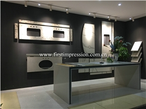 Hot Bianco Calacatta Artificial Stone Countertop Hot Bianco Calacatta Artificial Stone Countertop