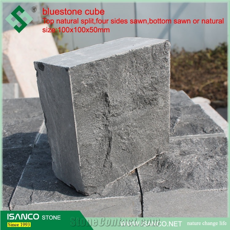 Blue-Limestone-Cube-Top-Natural-Split-For