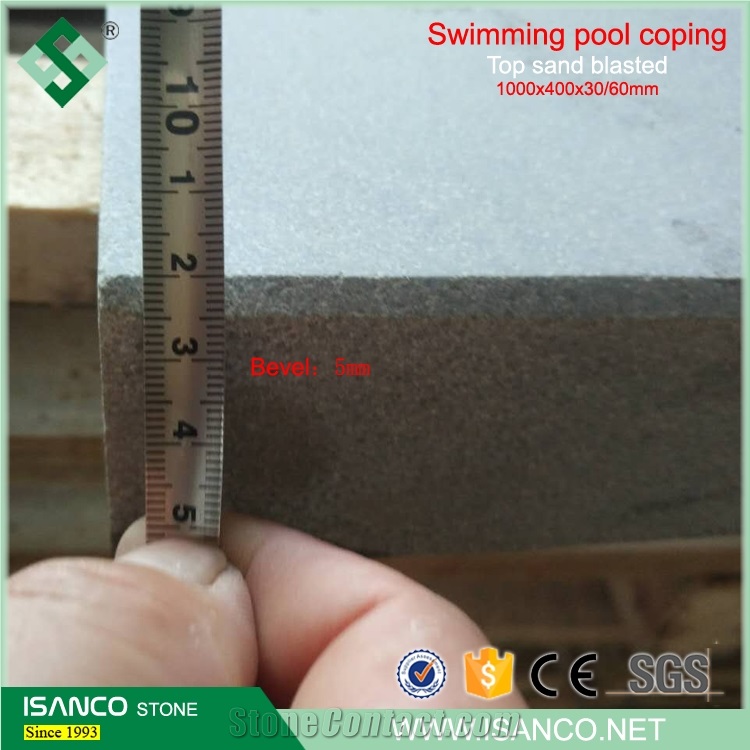 Blue Limestone Swimming Pool Coping