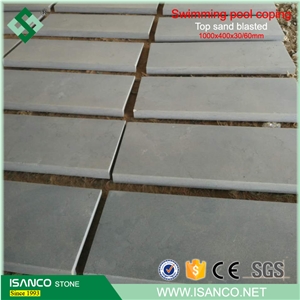 Blue Limestone Swimming Pool Coping